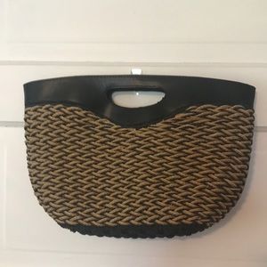 Straw handbag NWOT